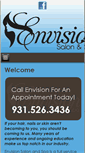 Mobile Screenshot of envisionhairsalonandspa.com